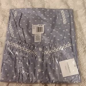 Croft & Barrow medium 100% cotton short nightgown